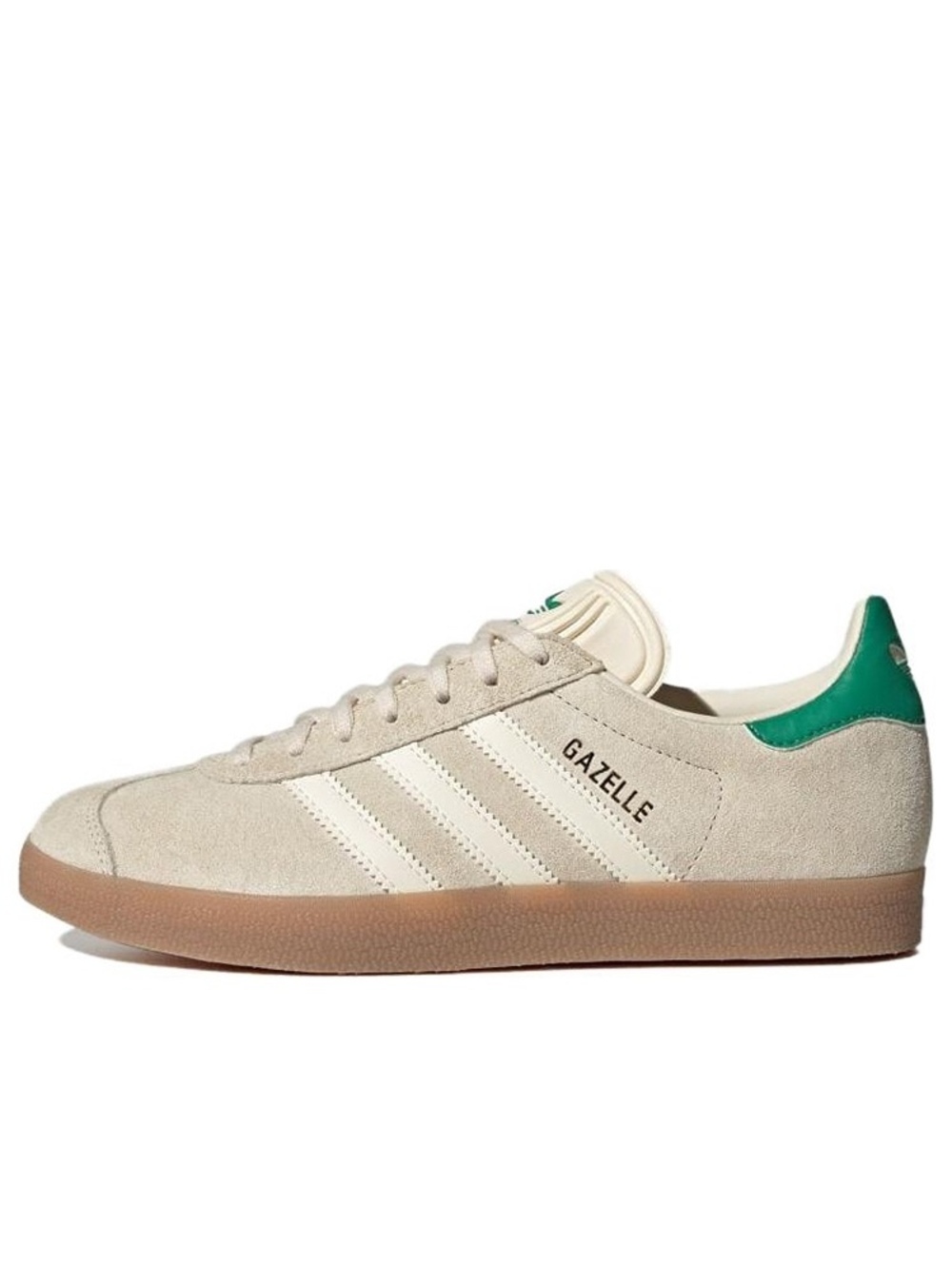 EUC NWOT Adidas Gazelle Wonder White Green Gum Sneakers Size US 6